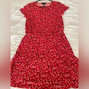 Banana Republic Floral Women’s Dress Petite X-small